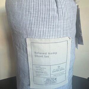 PureCare Dr. Weil Relaxed Hemp Sheets - Sz. Cal King